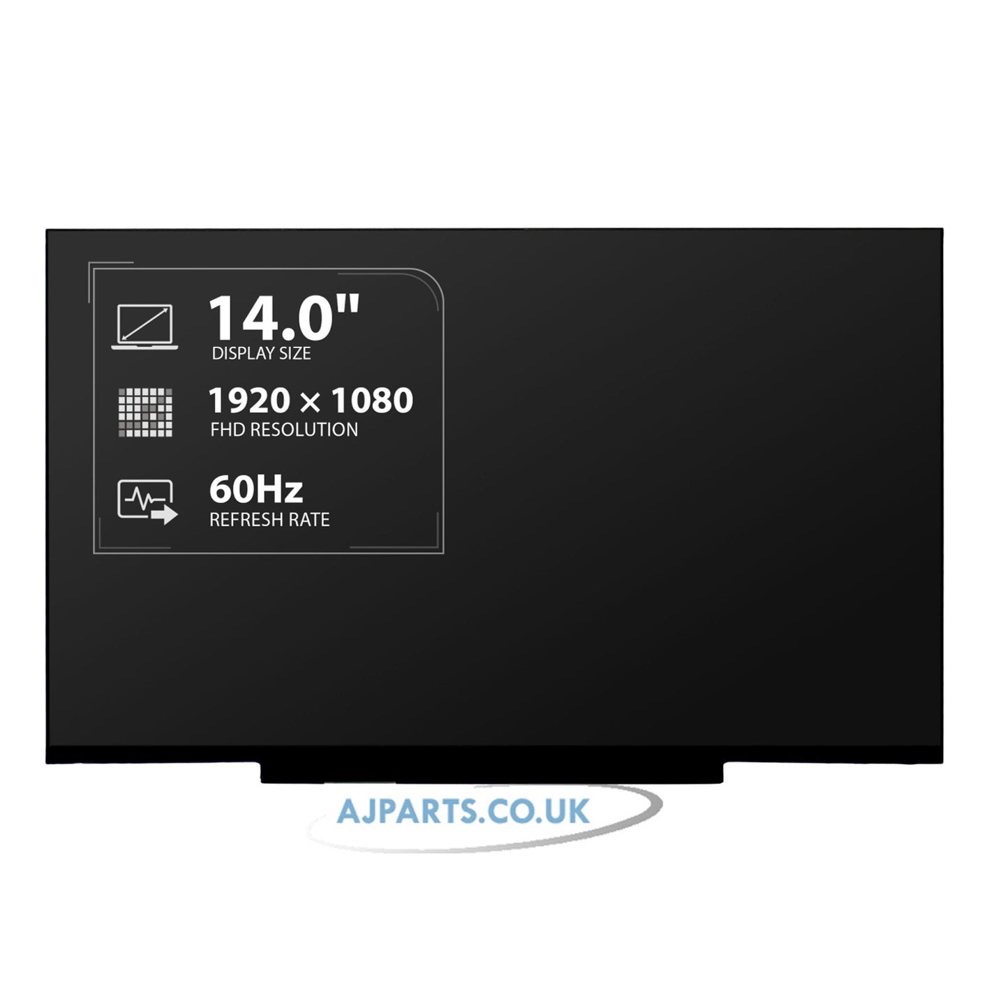 BOE NV140FHM-N4Z 14.0" FHD LED LCD IPS 315mm Wide 30Pin Replacement Laptop Screen
