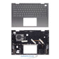 Dell Inspiron 14 5410 2-in-1 Backlit UK Layout Replacement Laptop Palmrest with Keyboard Silver