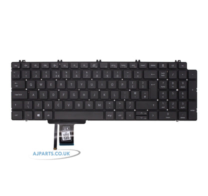 Dell P2K2J 0P2K2J Backlit UK Layout Replacement Laptop Keyboard