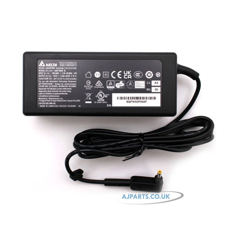 Acer Aspire 15 A15-51M-52FK 65W 3.0mm x 1.0mm Tip Compatible Delta Laptop AC Adapter
