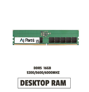 Desktop RAM - DDR5 - 16GB - 5200/5600/6000 MHZ