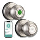 Office Room use Smart App Fingerprint Mechanical Key Unlock Smart Knob Door Lock Keyless