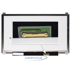 NT133WHM-N46 13.3" HD 1366x768 LED LCD Laptop Replacement Screen with Top and Bottom Brackets