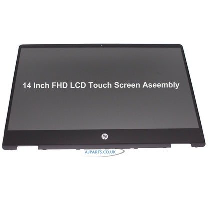 Replacement For HP Pavilion 14-dh0525na 14-dh0525sa FHD LCD Touch Screen Digitizer Assembly