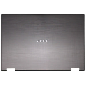 Compatible With Acer 60.GUWN1.006 LCD Back Cover Top Case Grey Compatible Rear Lid Grey