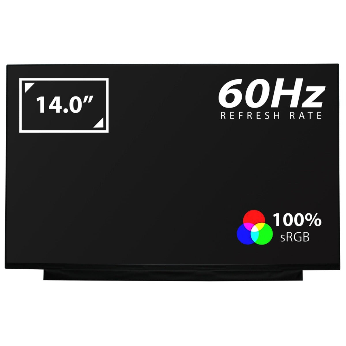 Lenovo 5D11J12405 14.0" Matte LED LCD QHD IPS Laptop Replacement Screen