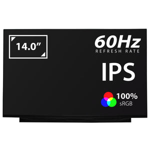 IVO M140NWHE R2 14.0" LED LCD 2240x1400 IPS Laptop Replacement Screen