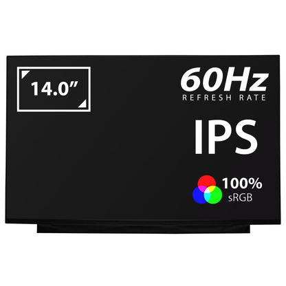 IVO M140NWHE R2 14.0" LED LCD 2240x1400 IPS Laptop Replacement Screen