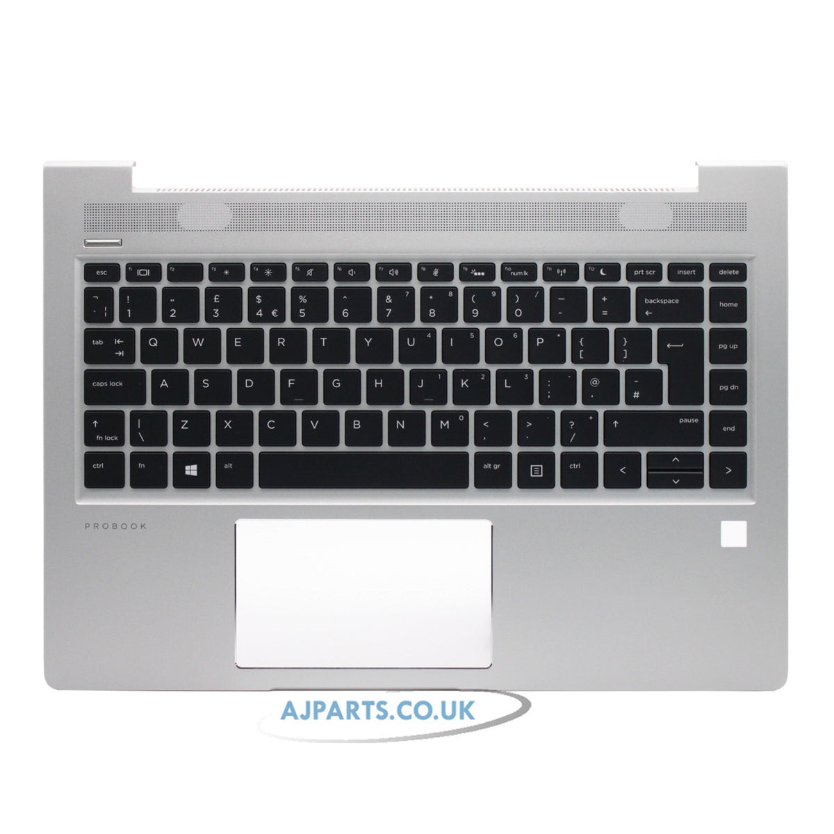 HP ProBook 440 G6 UK Layout Backlit Replacement Laptop Keyboard with Palmrest