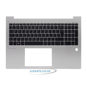 HP EliteBook 860 G9 UK Layout Backlit Replacement Laptop Palmrest with Keyboard