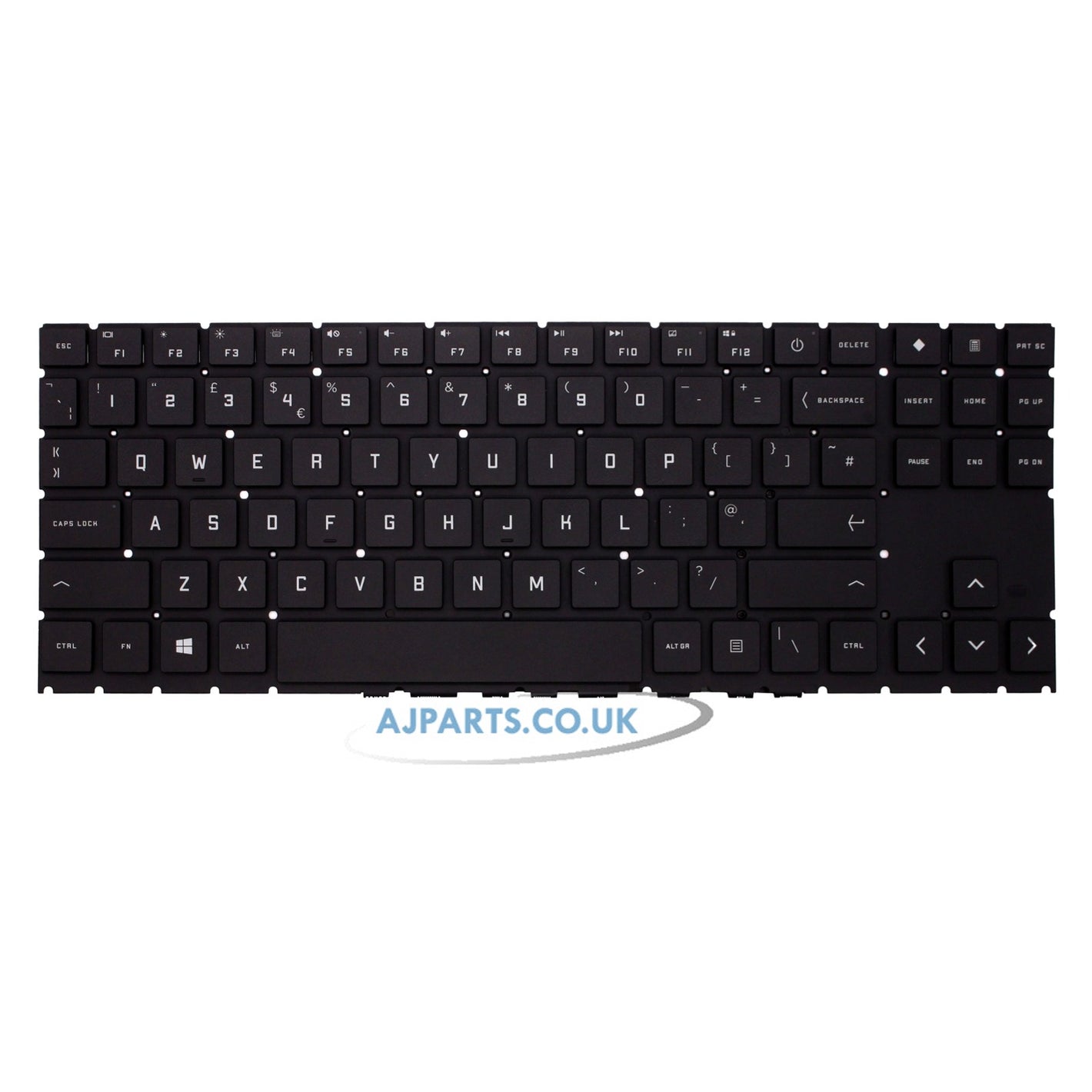 HP Omen 15-EN UK Layout RGB Backlit Compatible Laptop Keyboard