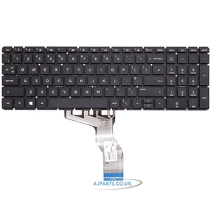 HP 250 G6 UK Black Non-Backlit Replacement Laptop keyboard