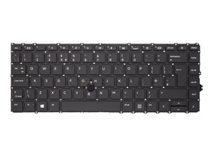 HP Elitbook 745 G8 UK English Layout Backlit Black Replacement Laptop Keyboard