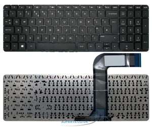 HP Pavilion 15-P031NAUK Black Without Frame Replacement Keyboard