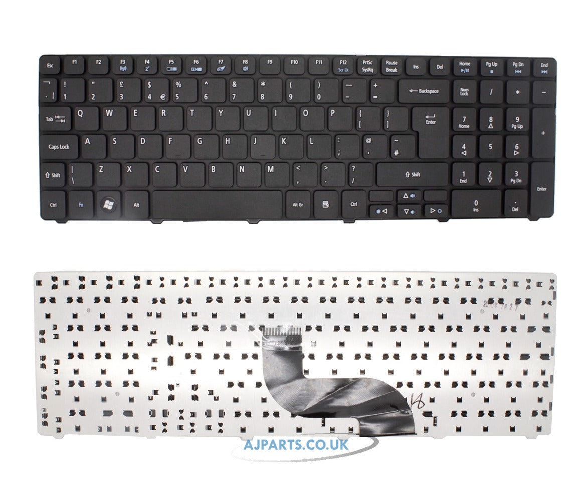 EMachines G640 UK Black Replacement Keyboard