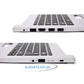 Compatible With Acer Aspire A114-33 A314-22 A314-35 Palmrest Cover Keyboard UK Layout Silver