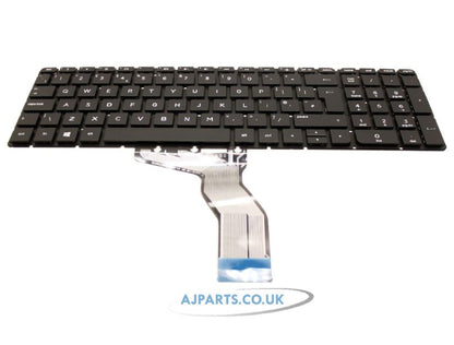 Replacement For HP Pavilion 15-ab271sa 15-AW 15-AU Black UK Layout Laptop Keyboard