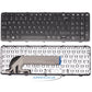 HP 736648-081 UK Layout With Frame Black Replacement Keyboard