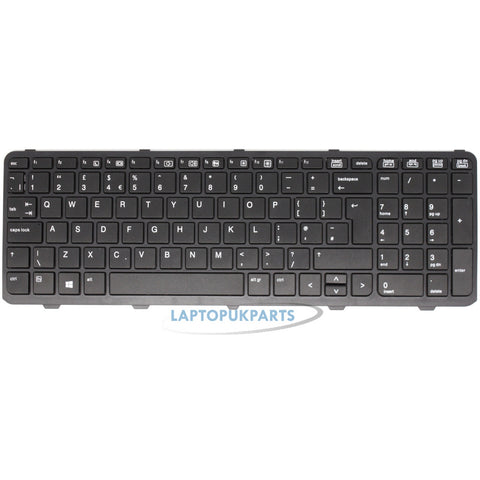 727682-031 Layout Keyboard Black With Frame Laptop Replacement Keyboard