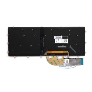 Dell 0F6N3V F6N3V UK Layout Backlit Replacement Laptop Keyboard Black