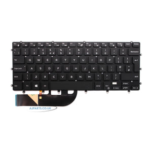 Dell XPS 15 7590 9550 9560 9570 9580 UK Layout Backlit Replacement Laptop Keyboard