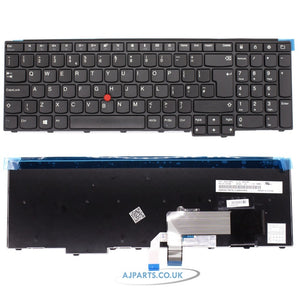 Lenovo 01AX610 Backlit UK Layout Laptop Compatible Keyboard with TrackPointer