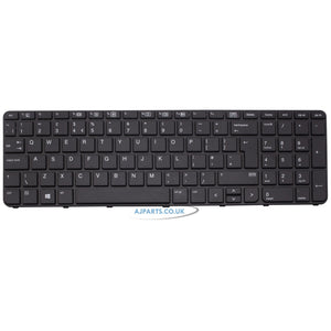 New Replacement For HP Probook  450 G3 Laptop UK Keyboard With Frame