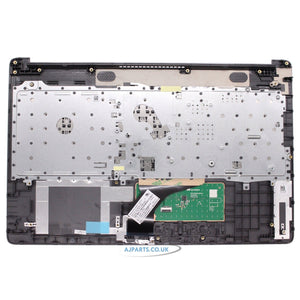 For HP L50000-031 Palmrest Touchpad Cover UK Compatible Keyboard Black