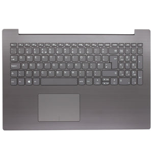 New Replacement For Lenovo Ideapad 320-15isk 330-15AST 330-15IGM 330-15IKB UK Grey Palmrest Touchpad Keyboard