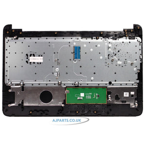 Compatible With HP Pavilion 15-AY013NA UK Black Palmrest Top Case With Touchpad Keyboard