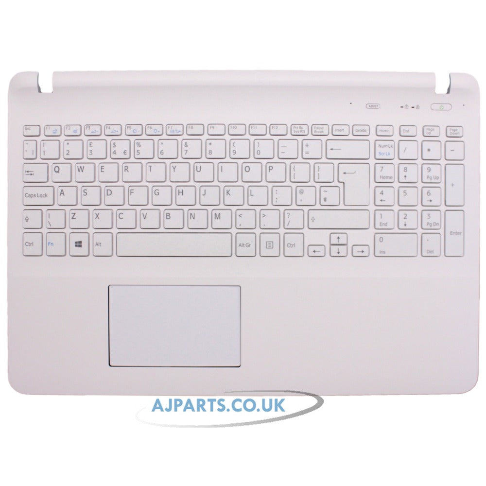 Replacement For Sony Vaio SVF1532C4E Palmrest Top Case UK Keyboard With Touchpad - White