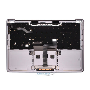 Macbook Pro 13" A1708 Year 2016-2017 Space Grey UK Layout Replacement Laptop Palmrest with Keyboard & Touchpad
