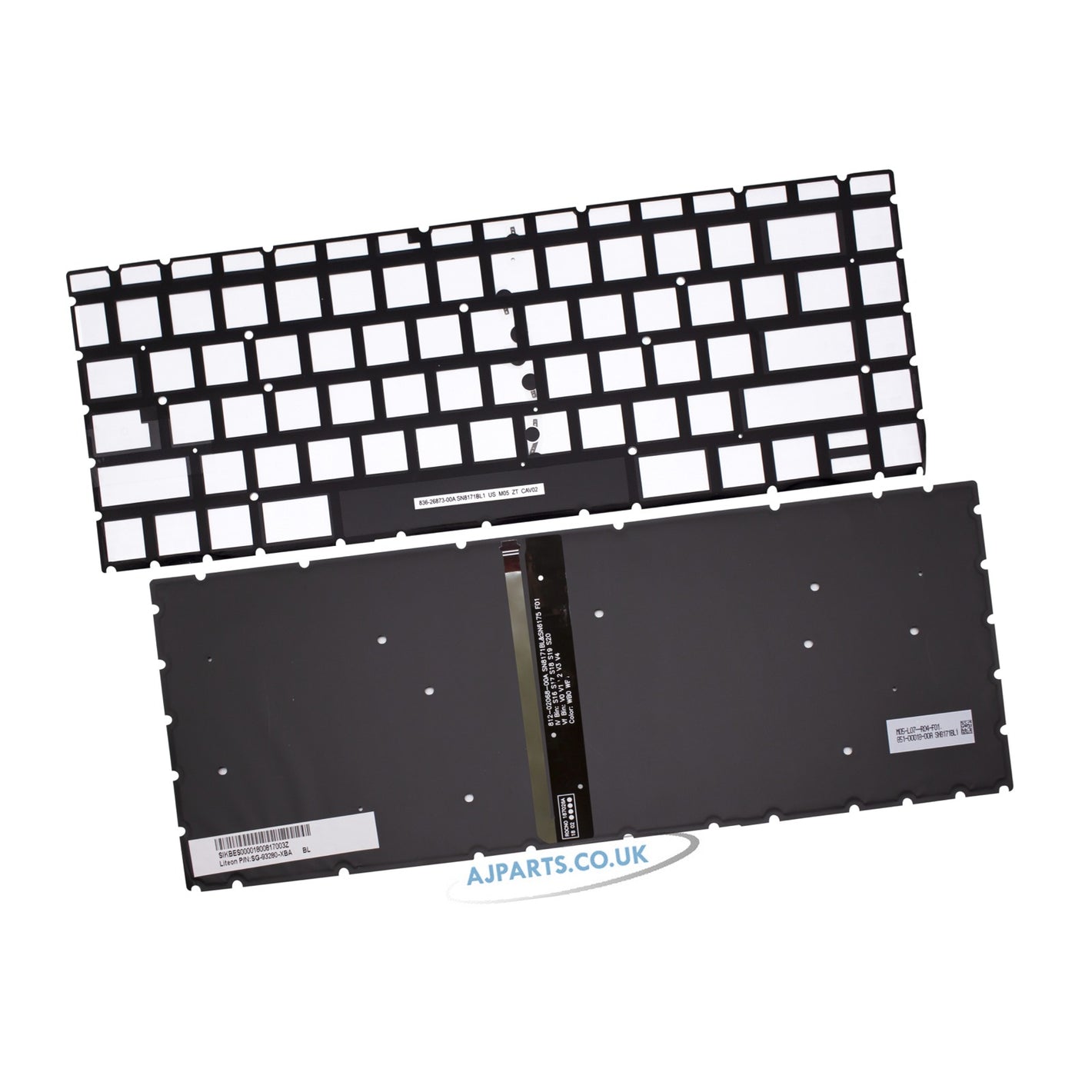 New Replacement for HP Pavilion 14-CE Series Gold UK Layout  Keyboard