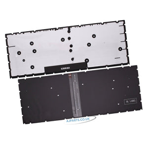 HP 14S-DQ0039NL UK Layout Backlit Replacement Laptop Keyboard Silver