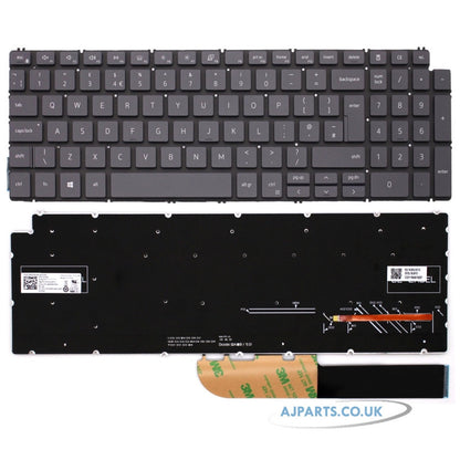 Dell Inspiron 15 5593 Laptop UK Backlit Replacement Keyboard