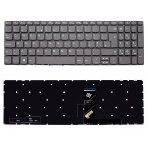 New Replacement For Lenovo V130-15IGM V130-15IKB Laptop notebook UK Qwerty Grey Non-Backlit Keyboard SN20M62791