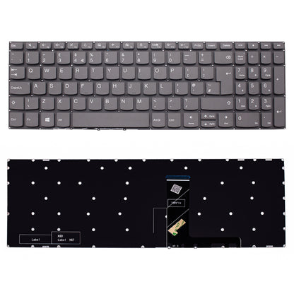 New Replacement For Lenovo V130-15IGM V130-15IKB Laptop notebook UK Qwerty Grey Non-Backlit Keyboard SN20M62791