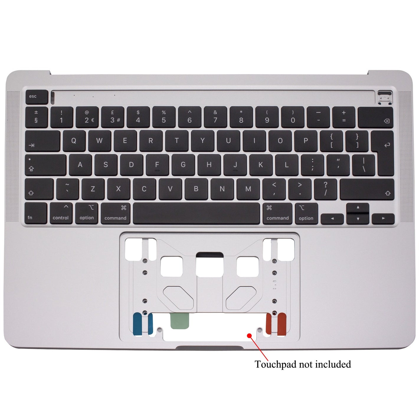 New Replacement For MacBook Pro 13" A2289 2020 UK Keyboard Palmrest With Backlit