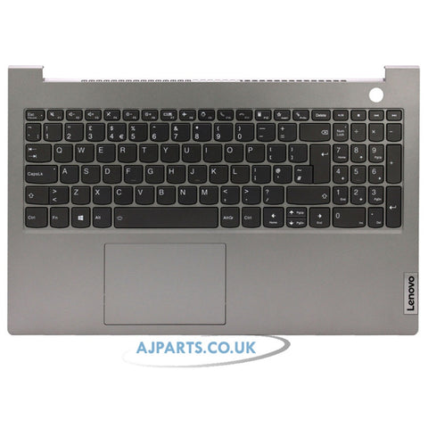 Compatible With Lenovo ThinkBook 15 G2 ITL Keyboard Palmrest Top Cover Silver SN20W65135