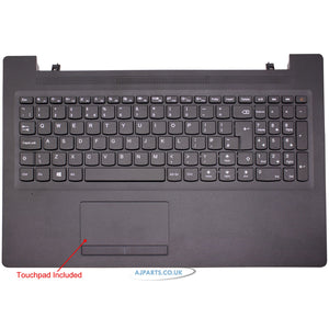 For Lenovo 5CB0L46294 Compatible Laptop Black Palmrest Keyboard With TouchPad