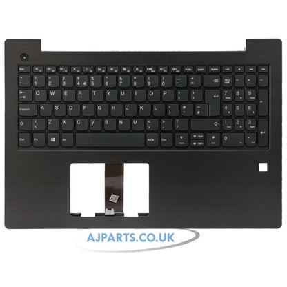 Replacement For Lenovo V330-15ISK V330-15IKB Palmrest Touchpad Cover Keyboard UK With Finger ID Port