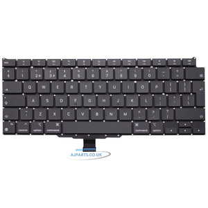 MacBook Air M1 13" A2337 EMC 3598 Year 2020 UK Layout Replacement Laptop Keyboard Black