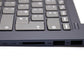 Replacement For Lenovo Ideapad S340-14IWL S340-14API S340-14IIL Blue Palmrest Touchpad Cover With Laptop Keyboard