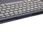 Replacement For Lenovo Ideapad S340-14IWL S340-14API S340-14IIL Blue Palmrest Touchpad Cover With Laptop Keyboard