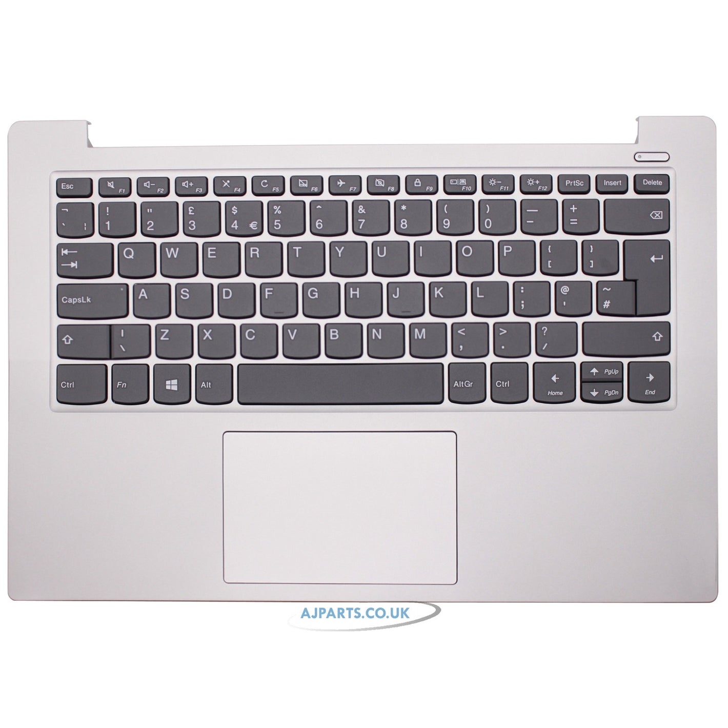 New Replacement For Lenovo Ideapad S340-14IWL S340-14IML Palmrest Touchpad Cover With Laptop Keyboard