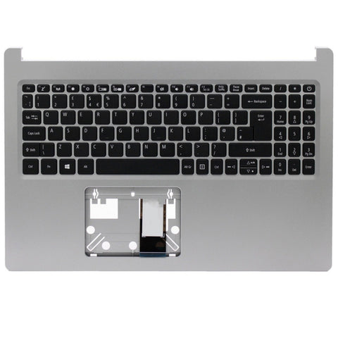 Acer 6B.HSNN7.031 UK Layout Non-Backlit Palmrest Black Replacement Laptop Keyboard