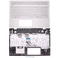 Replacement For HP Pavilion 15-CS 15-CW Silver Palmrest Cover UK Keyboard