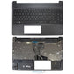 New Replacement For HP 15S-FQ 15S-EQ Series Laptop Palmrest With UK Keyboard Black-L63576-031 Without Fingerprint