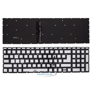 New Replacement For HP 15-CS Laptop Backlit Keyboard UK Layout