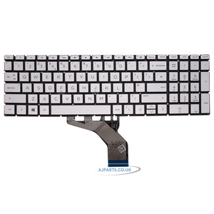 New Replacement For HP 15-CS Laptop Backlit Keyboard UK Layout